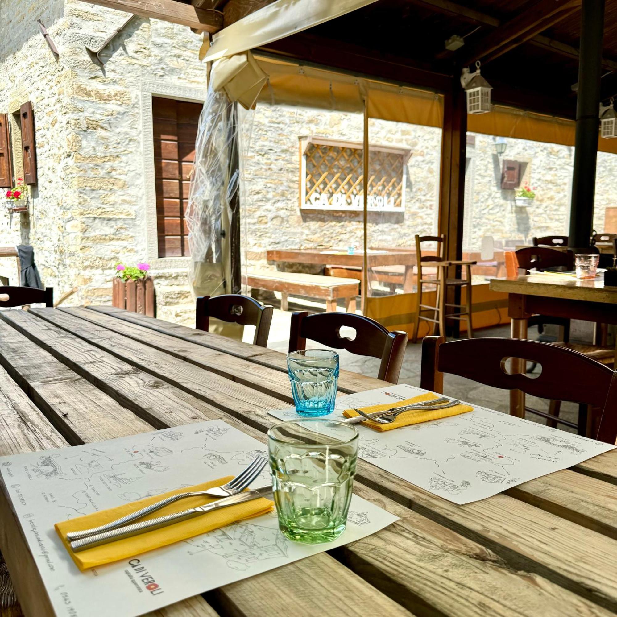 Albergo Ristorante Ca Di Veroli Баньо ди Романя Екстериор снимка